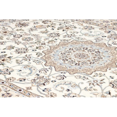 Tappeto Nain 9La Persia bianco marrone 133x210