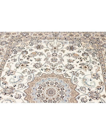Tappeto Nain 9La Persia bianco marrone 133x210