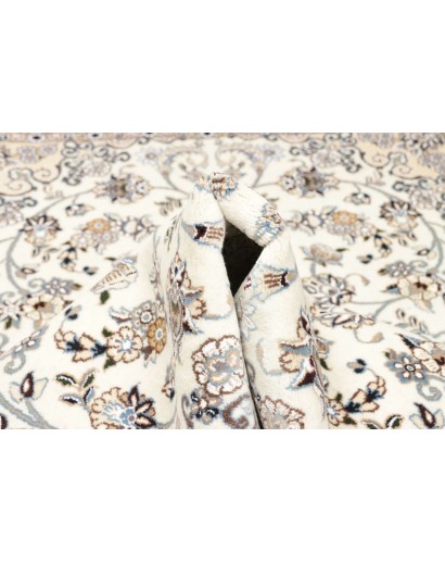 Tappeto Nain 9La Persia bianco marrone 133x210