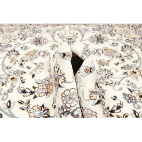 Tappeto Nain 9La Persia bianco marrone 133x210