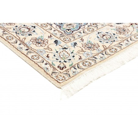 Tappeto Nain 9La Persia bianco azzurro 156x257