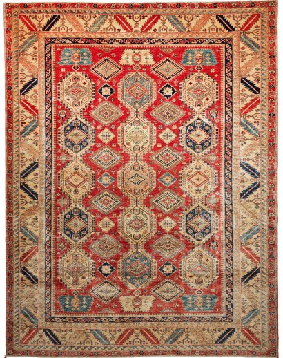 Tappeto Kazak Fine Pakistan marrone 275x352