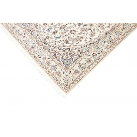 Tappeto Nain 9La Persia bianco azzurro 156x257