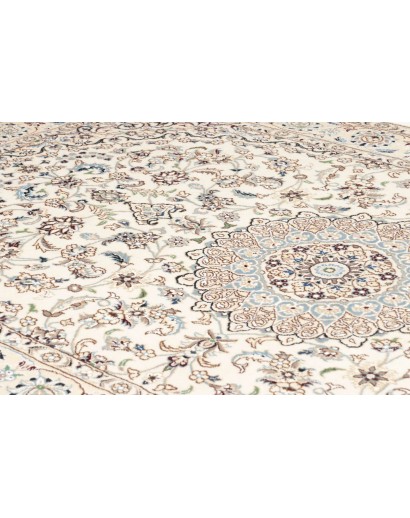 Tappeto Nain 9La Persia bianco azzurro 156x257