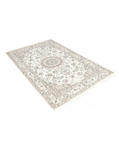 Tappeto Nain 9La Persia bianco beige 127x206