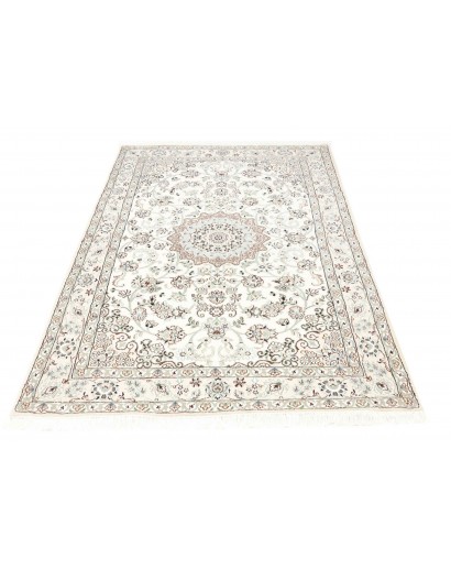 Tappeto Nain 9La Persia bianco beige 127x206