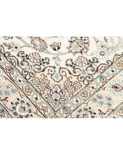 Tappeto Nain 9La Persia bianco beige 127x206