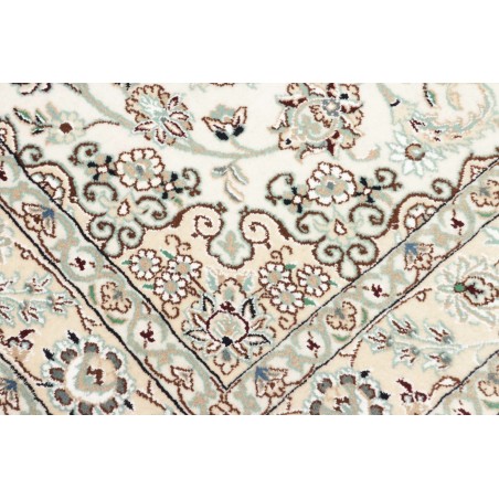 Tappeto Nain 9La Persia bianco beige 127x206