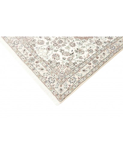 Tappeto Nain 9La Persia bianco beige 127x206