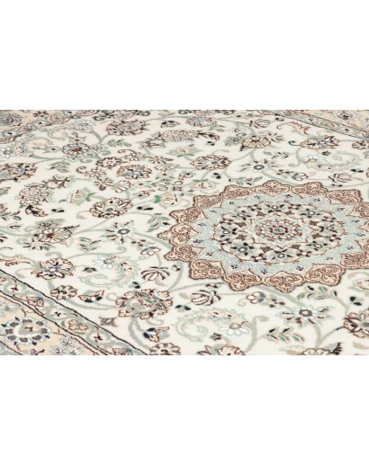 Tappeto Nain 9La Persia bianco beige 127x206