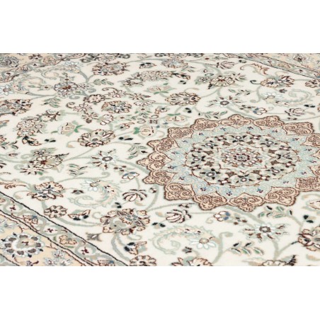 Tappeto Nain 9La Persia bianco beige 127x206