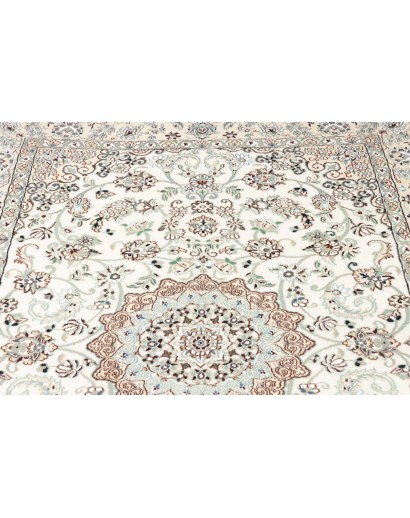 Tappeto Nain 9La Persia bianco beige 127x206