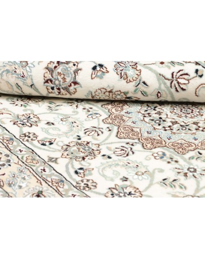 Tappeto Nain 9La Persia bianco beige 127x206