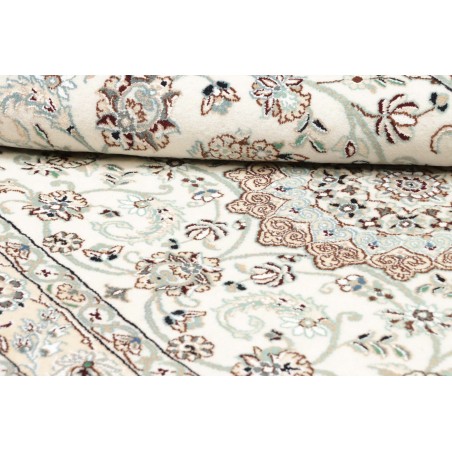 Tappeto Nain 9La Persia bianco beige 127x206