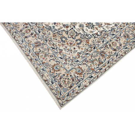 Tappeto Kashan Persia beige verde 197x300