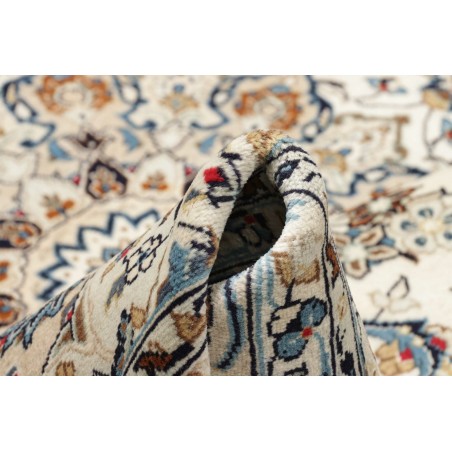 Tappeto Kashan Persia beige verde 197x300