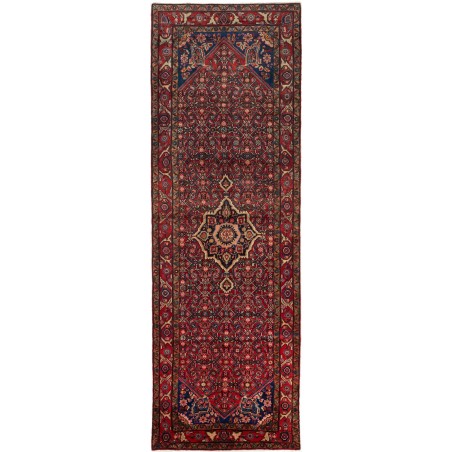 Tappeto Hamadan Persia marrone 112x356