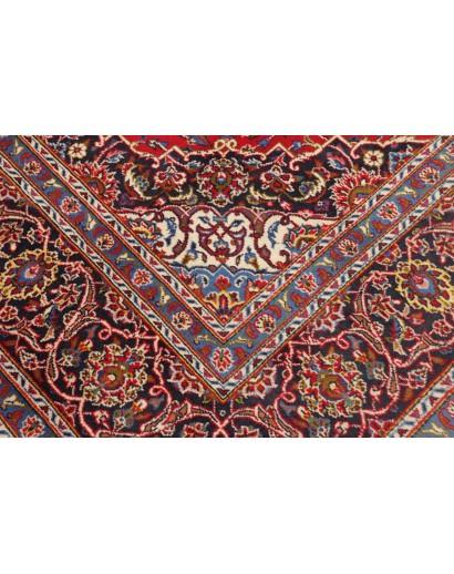 Tappeto Ardakan Persia marrone giallo 198x298