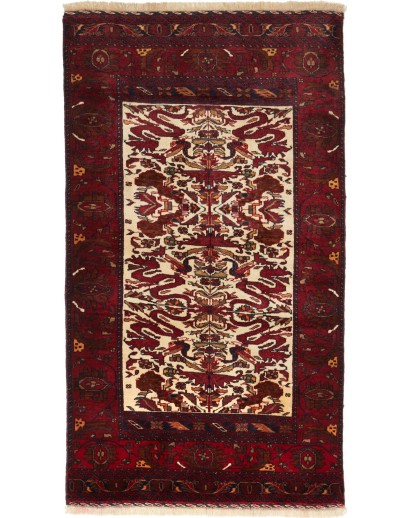 Tappeto Baluch Persia marrone 98x182