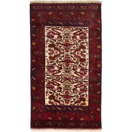 Tappeto Baluch Persia marrone 98x182