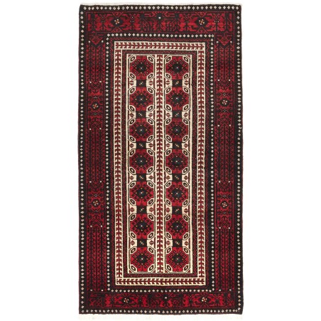 Tappeto Baluch Persia grigio marrone 101x193