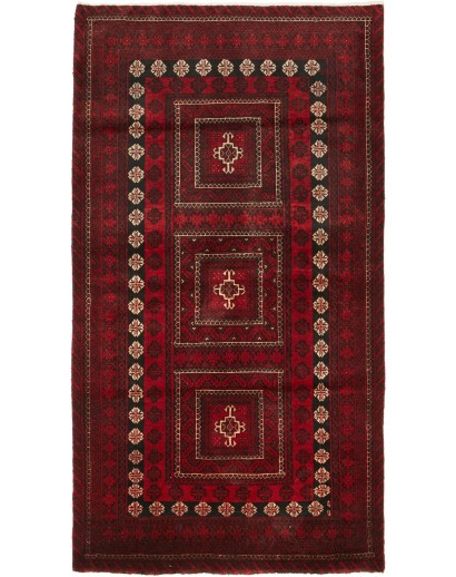 Tappeto Baluch Persia marrone blu 110x208