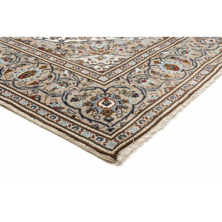 Tappeto Kashan Persia beige grigio 202x295