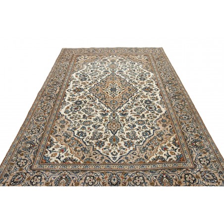 Tappeto Kashan Persia beige verde 200x304