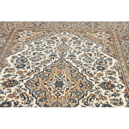 Tappeto Kashan Persia beige verde 200x304