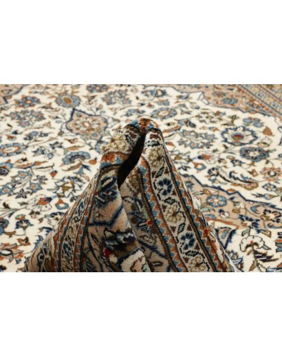 Tappeto Kashan Persia beige verde 200x304