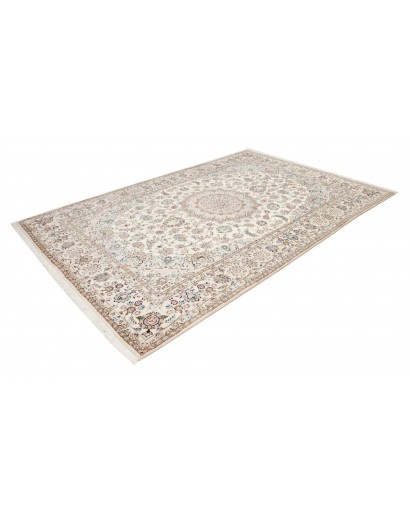 Tappeto Nain 9La Persia bianco azzurro 200x307