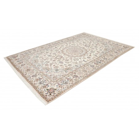 Tappeto Nain 9La Persia bianco azzurro 200x307