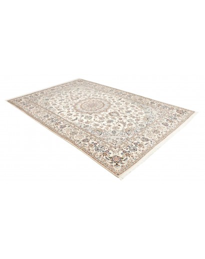 Tappeto Nain 9La Persia bianco azzurro 200x307