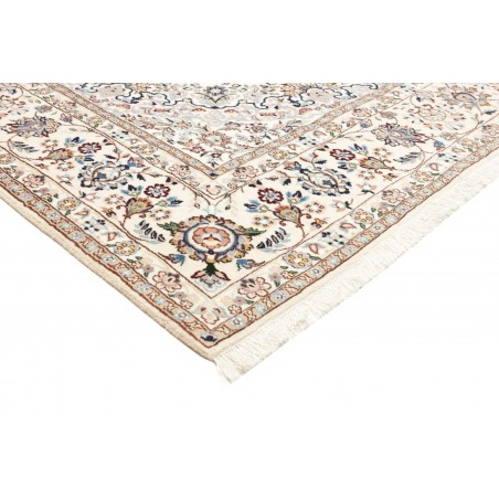 Tappeto Nain 9La Persia bianco azzurro 200x307