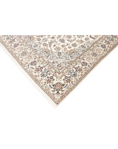 Tappeto Nain 9La Persia bianco azzurro 200x307