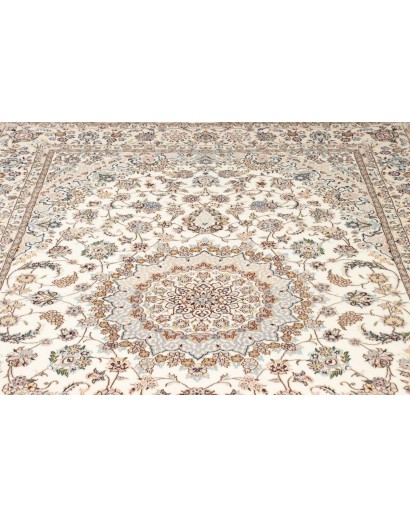 Tappeto Nain 9La Persia bianco azzurro 200x307