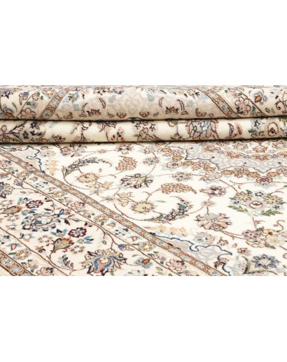 Tappeto Nain 9La Persia bianco azzurro 200x307