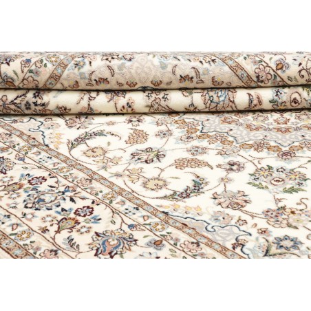 Tappeto Nain 9La Persia bianco azzurro 200x307