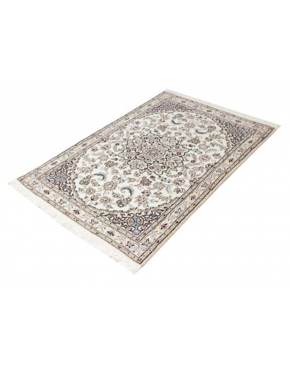Tappeto Nain 9La Persia bianco verde 102x146