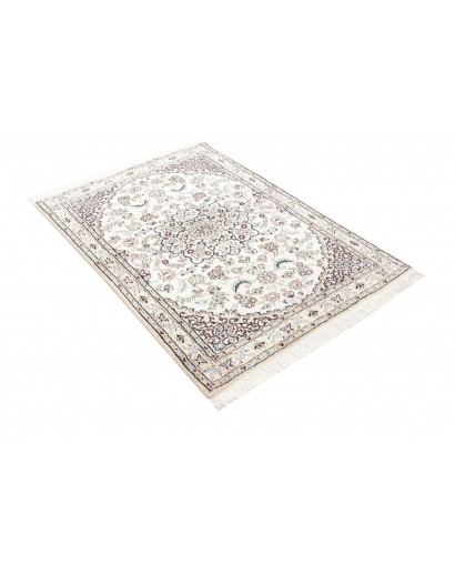 Tappeto Nain 9La Persia bianco verde 102x146