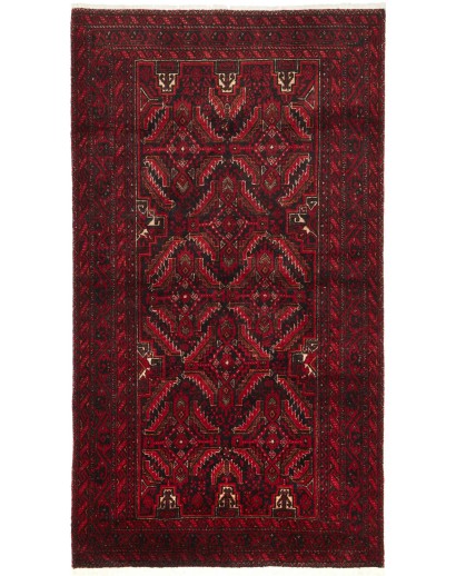 Tappeto Baluch Persia grigio marrone 104x190