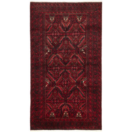 Tappeto Baluch Persia grigio marrone 104x190