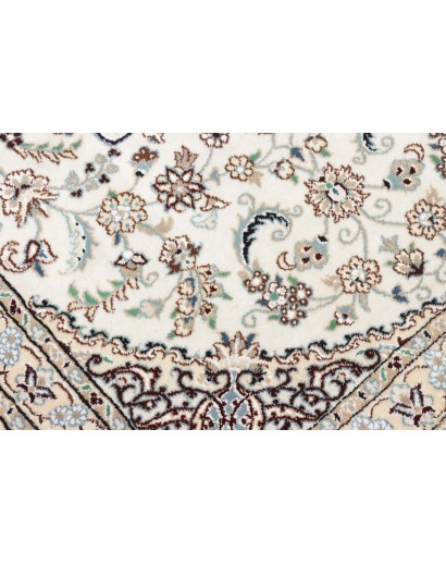 Tappeto Nain 9La Persia bianco verde 102x146