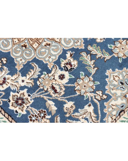 Tappeto Nain 9La Persia bianco blu 82x200