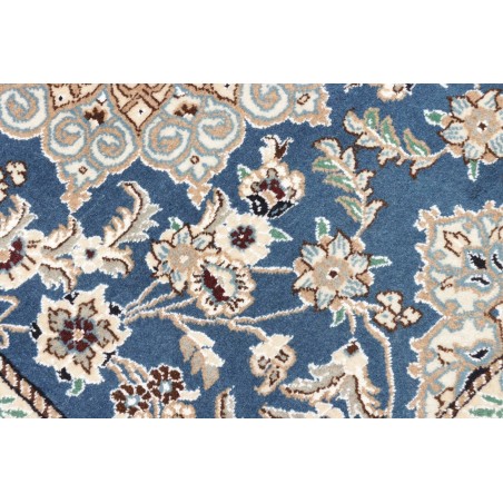 Tappeto Nain 9La Persia bianco blu 82x200