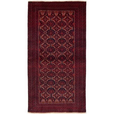 Tappeto Baluch Persia grigio beige 108x208