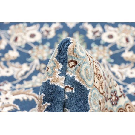 Tappeto Nain 9La Persia bianco azzurro 78x203