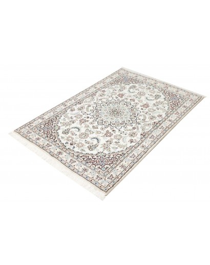 Tappeto Nain 9La Persia bianco verde 102x145