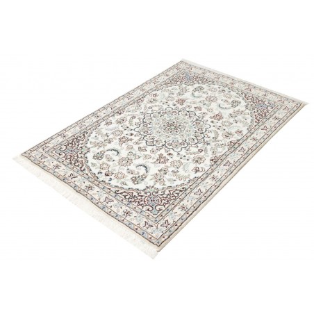 Tappeto Nain 9La Persia bianco verde 102x145