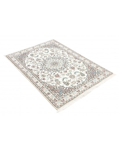 Tappeto Nain 9La Persia bianco verde 102x145